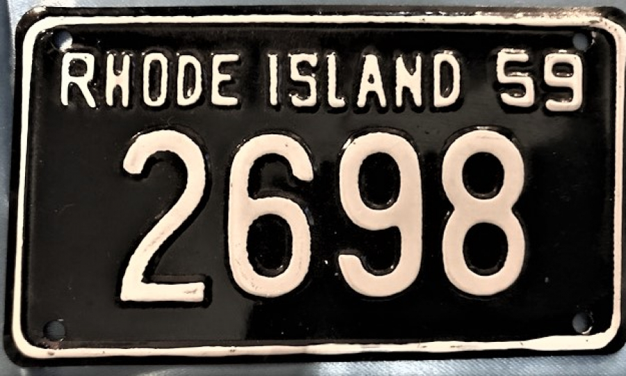 AUTHENTİC MİNİATURE LİCENSE PLATE ORJİNAL JAPAN TENEKE BİSİKLET CEKCEK TAKILMAMIŞ PLAKA