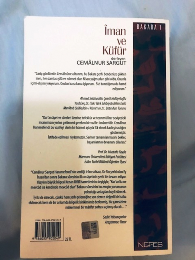  İMAN VE KÜFÜR - BAKARA 1 - CEMALNUR SARGUT 