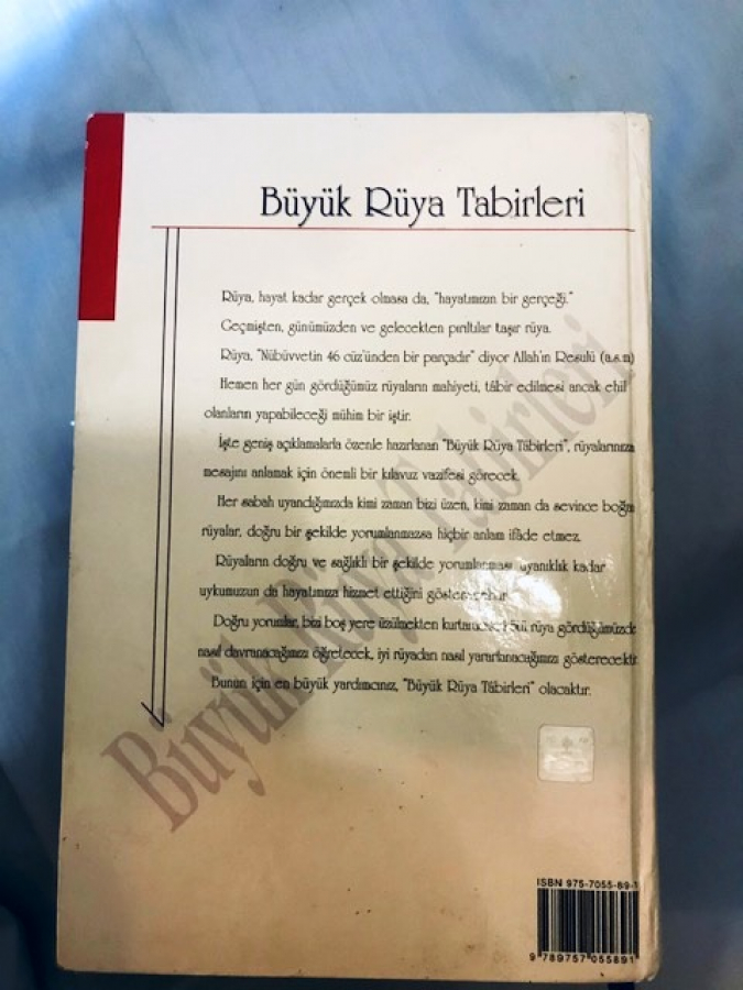 BÜYÜK RUYA TABİRLERİ FATMA ZEHRA PAKSU