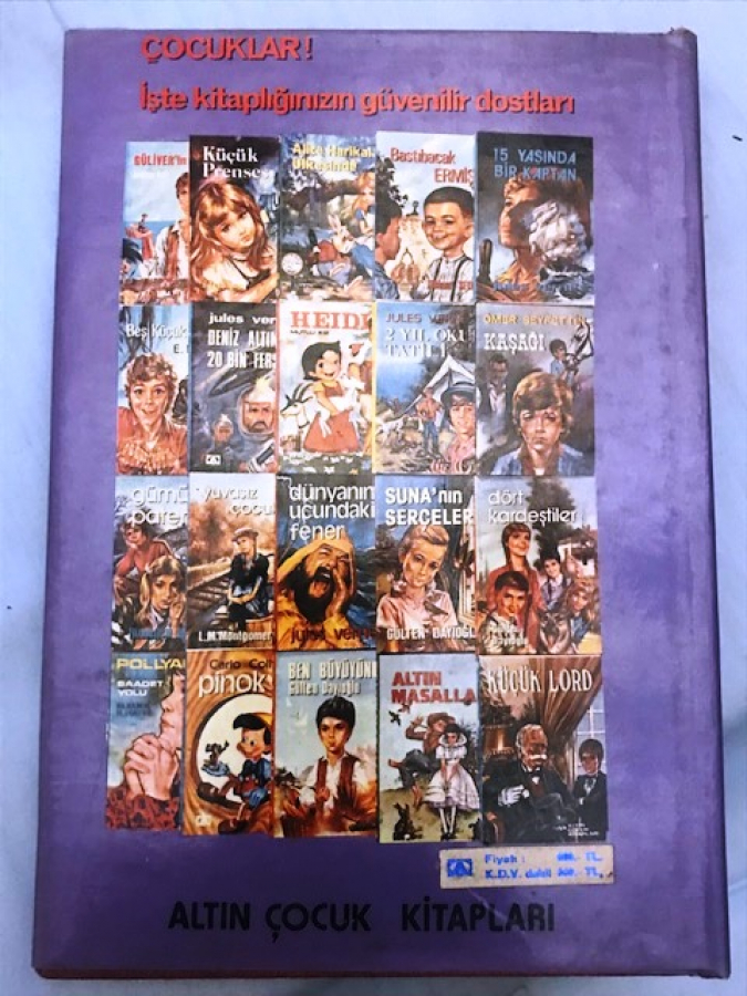 R.M  BALLANTYNE MERCAN ADASI ALTIN COCUK KİTAPLARI