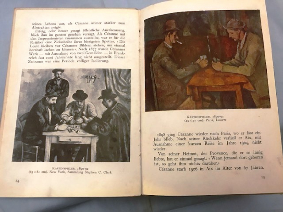 PAUL CEZANNE ORJİNAL BASKI 1930