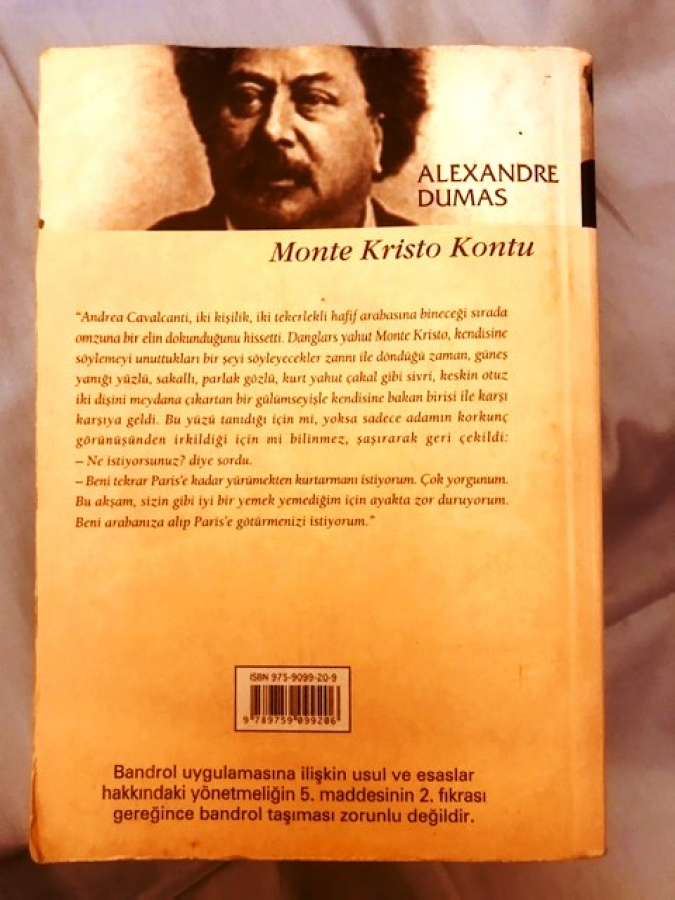 ELEXANDRE DUMAS MONTE KRİSTO KONTU