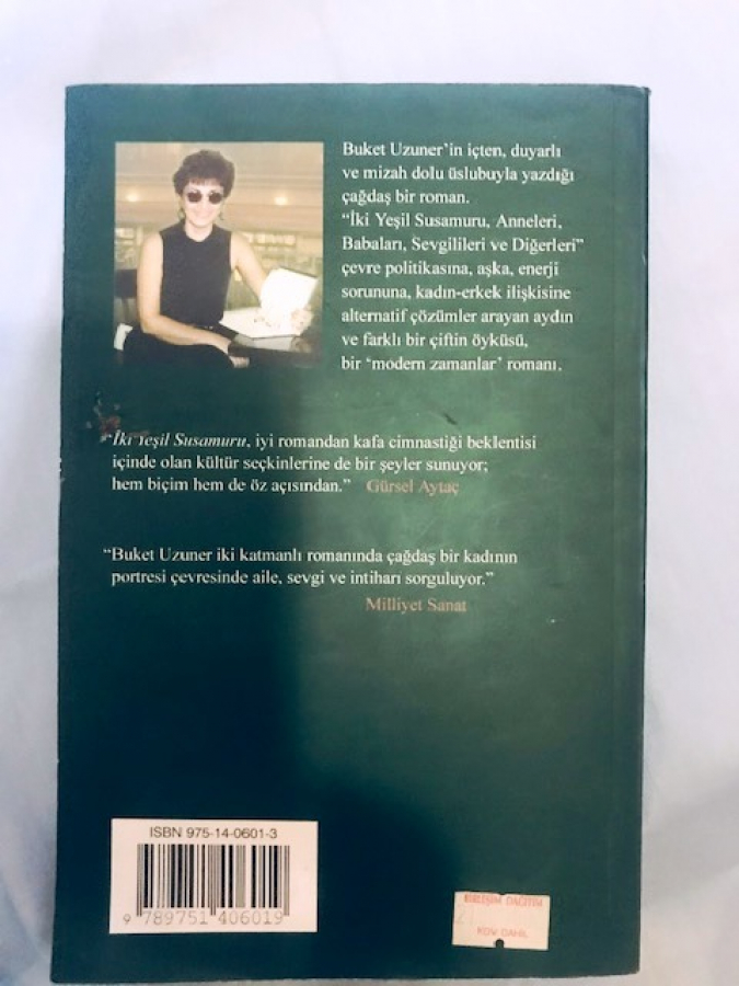 İKİ YEŞİL SU SAMURU BUKET UZUNER 