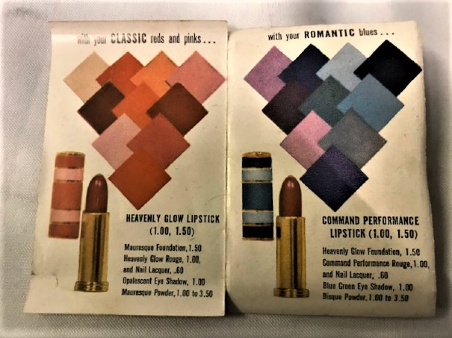 1940 MİNELİ RUJ TAKIMI  HELENA RUBİNSTEİN  BRUNETTE LİPSTİCK FOUR CAST 