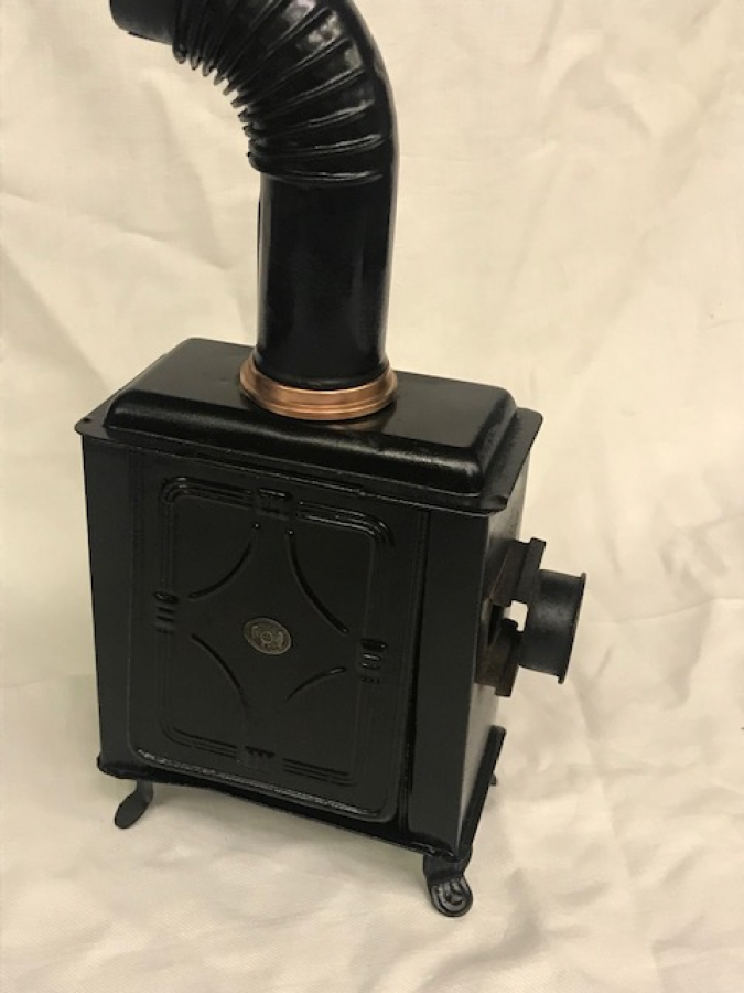 1900 USA METAL OYUNCAK SİNEMA FİLM MAKİNESİ MERCEK İCİ GAZLI OCAK