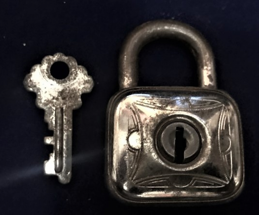 ANAHTARLI ABUS TRİUNE CIRCLE MADEIN GERMANY LOCK ASMA KİLİT 