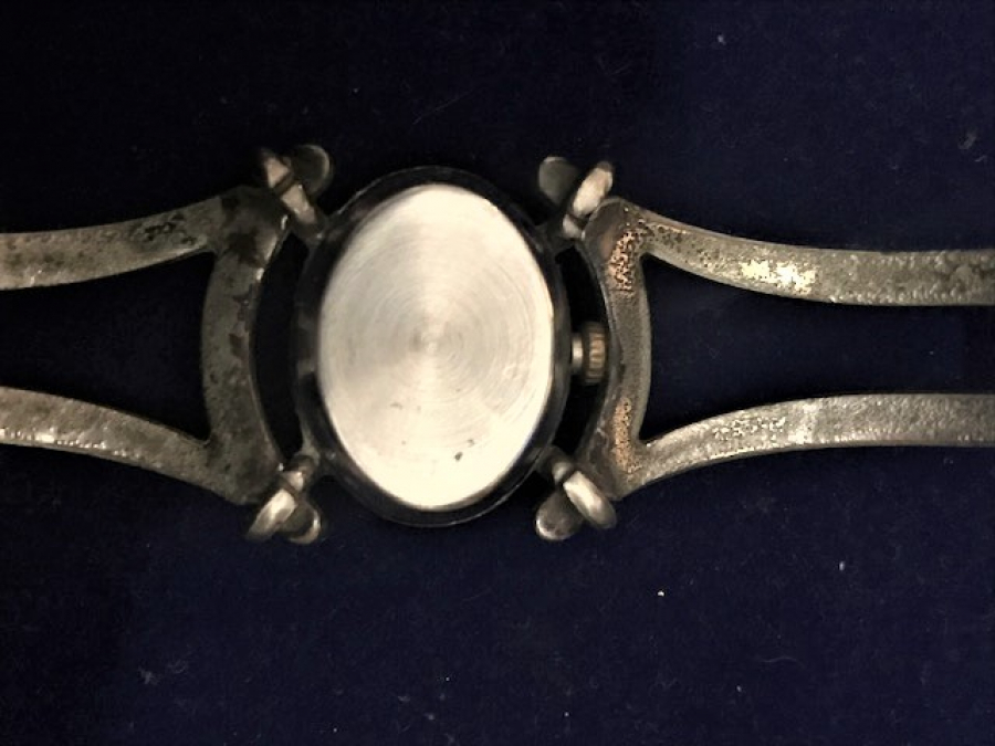 MONTE ANCRE ÖZEL TASARIM METAL KORDONLU  MEKANİK BAYAN SAATİ KADRAN 2.5 CM