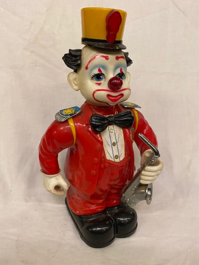 SAKSAFON CALAN PALYACO RENKLİ MİKA OYUNCAK 1970