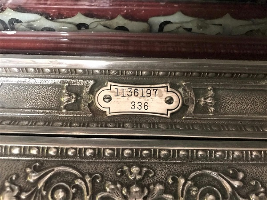 NATİONAL CASH REGİSTER MEKANİK YAZAR KASA 1800 YILLAR MEKANİK SERİ NO-1136197-336 