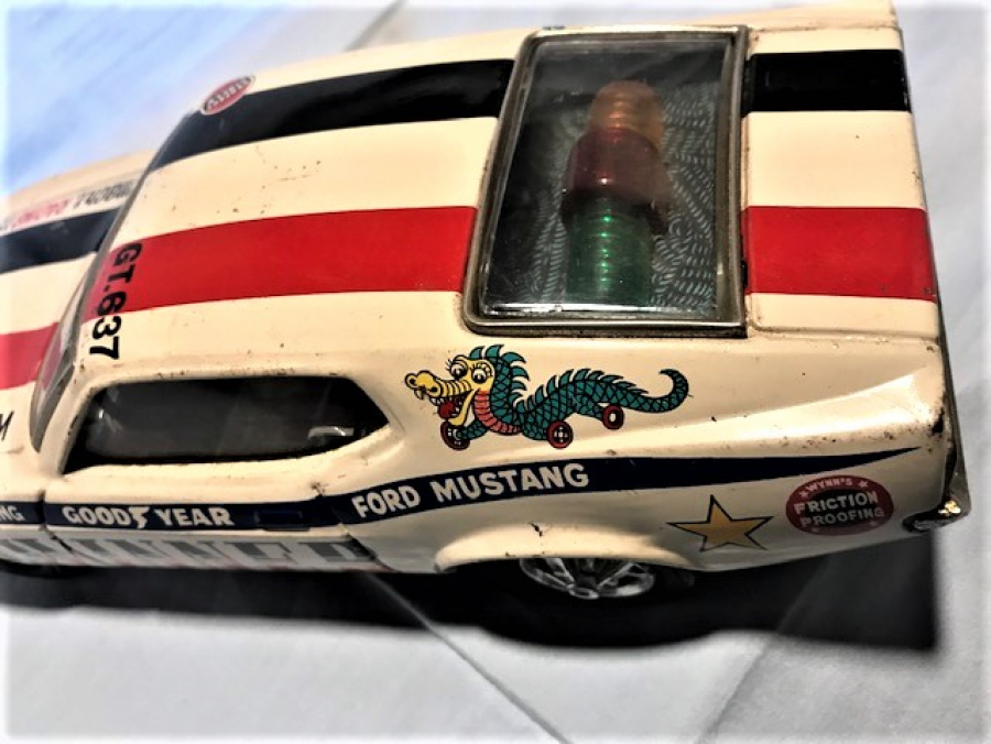 WINNER SÜPERCAR MACH 1  RACING TEAM TENEKE OYUNCAK FORD MUSTANG YARIŞ ARABASI 