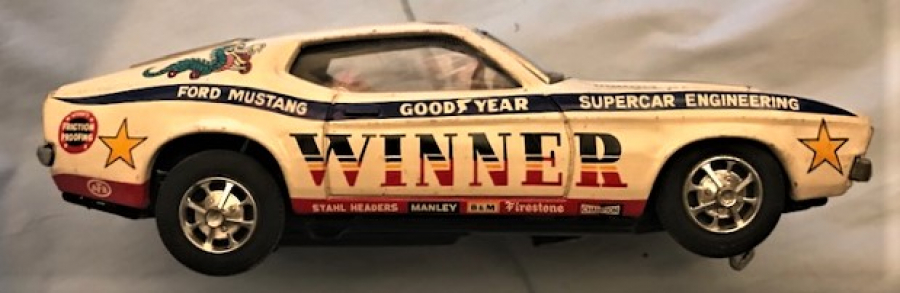 WINNER SÜPERCAR MACH 1  RACING TEAM TENEKE OYUNCAK FORD MUSTANG YARIŞ ARABASI 