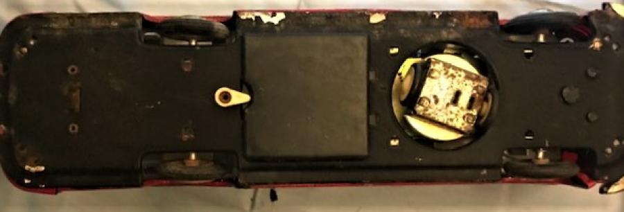 TENEKE PİLLİ  ALTTAN HAREKET KONUMLU OYUNCAK YOLCU OTOBUSU SHANGHAI ME 086