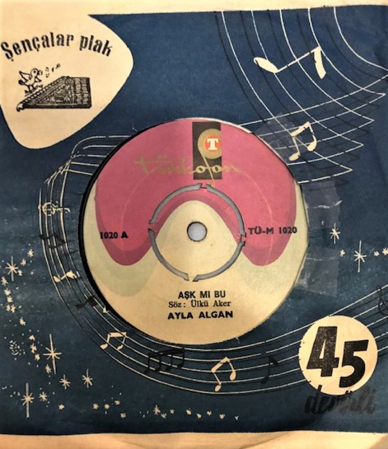 AYLA ALGAN AŞK MI BU - LAF ARAMIZDA 45 LİK PLAK