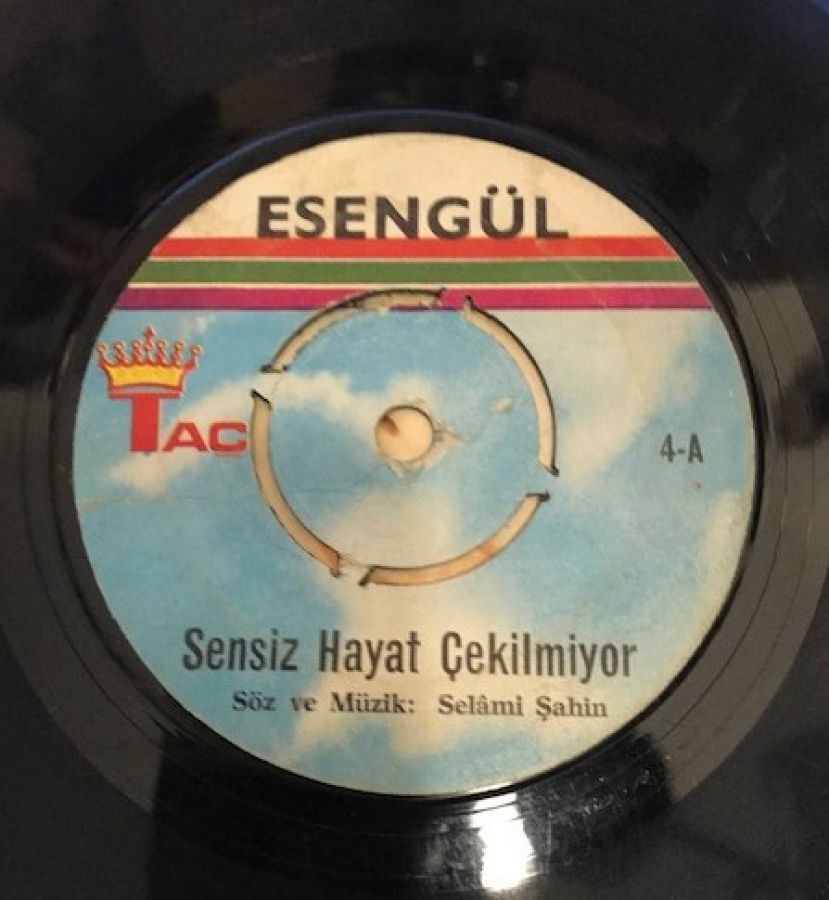 ESENGÜL AŞKSIZ YAŞAMAKTANSA-SENSİZ HAYAT CEKİLMİYOR 45 LİK PLAK