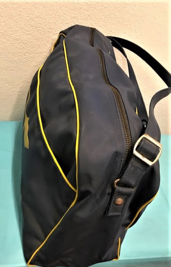 CANTA LUFTHANSA BAG ALMAN HAVA YOLLARI ARMALI MAVİ SARI EL TAŞIMA CANTASI