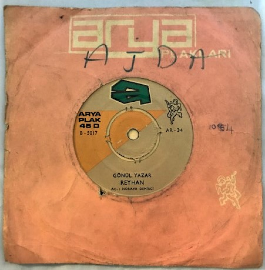 GÖNÜL YAZAR REYHAN-DÖNME BANA 45 LİK PLAK