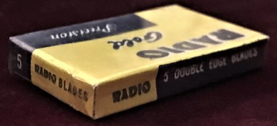 RADIO GOLD PRECISION TRAŞ BICAKLARI JİLET 5 ADET ACILMAMIŞ ORJİNAL KUTUSUNDA 