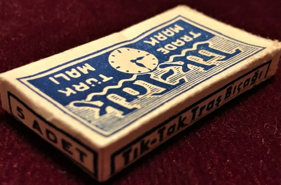 TIK TAK TRAŞ BICAGI JİLET 5 ADET ACILMAMIŞ ORJİNAL KUTUSUNDA 