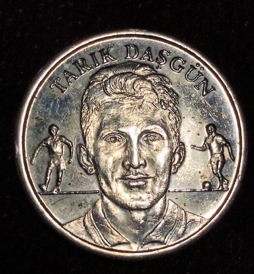 ŞHELL ÜC BÜYÜKLER FUTBOL YILDIZLARI 1997 FENERBAHCE HATIRA MADALYA