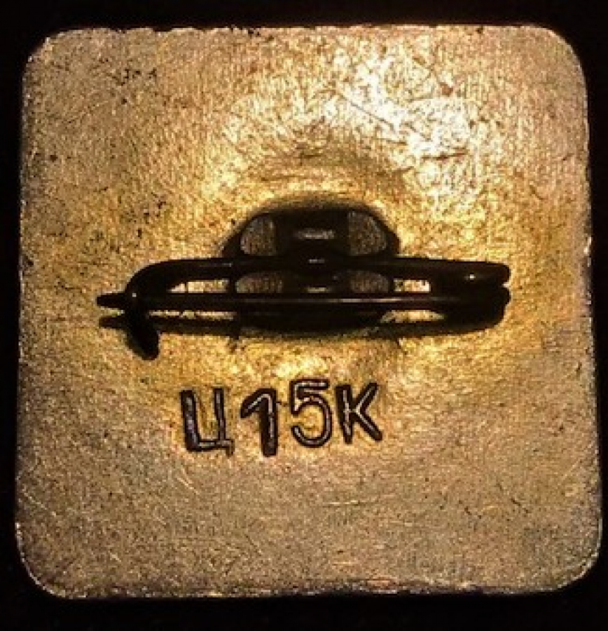 VLADİMİR ILYİCH LENİN ALTIN KAPLAMA  RÖZET