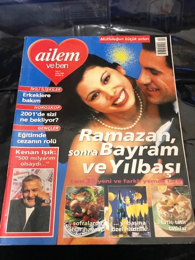 AİLEM VE BEN DERGİ SAYI 8 ARALIK 2000  MUTLULUGUN KÜÇÜK SIRLARI