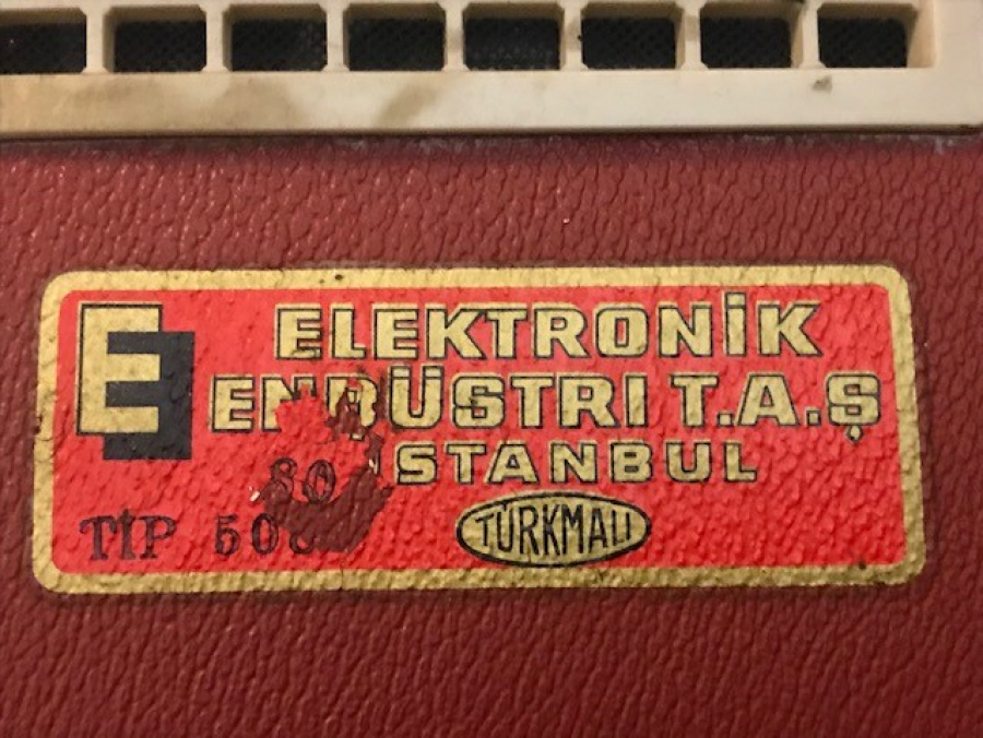 SEDA TÜRK MALI PİLLİ RADYO ELEKTRONİK ENDUSTURİ T.A.Ş İSTANBUL