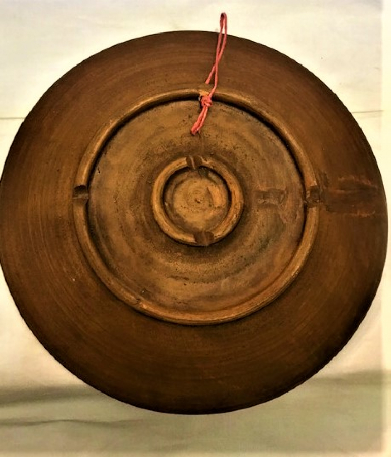 EL YAPIM PİŞMİŞ KİLDEN HAMUR TOPRAK FIRINLANARAK DUVAR TABAGI 