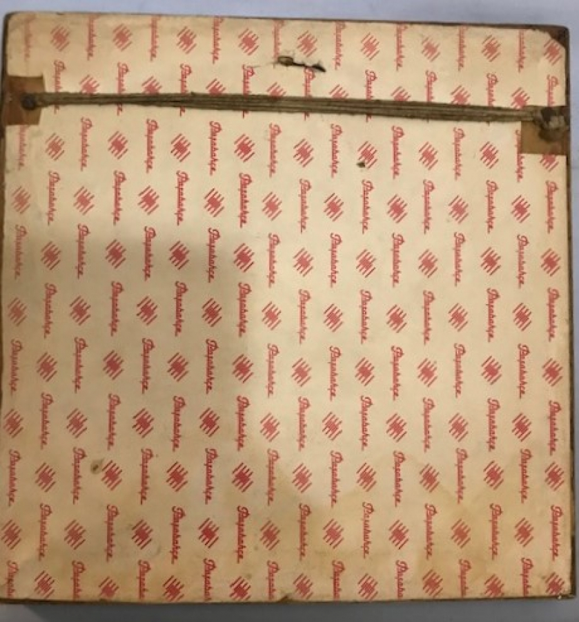 FAYANS ÜZERİNE YAGLI BOYA CALIŞMASI ST İMZALI