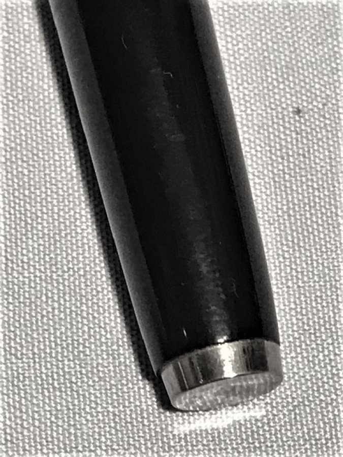 SCRİKSS POMPALI DOLMA KALEM METAL KROM KAPAK SİYAH GÖVDE METAL UC