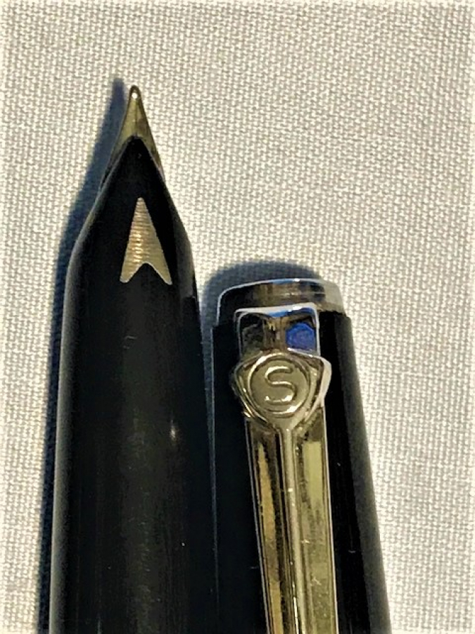 SCRİKSS POMPALI DOLMA KALEM SİYAH KAPAK VE GÖVDE