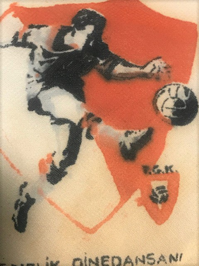 TAKSİM GENCLIK KÜLÜBÜ 1961 TARİHLİ  İPEK MENDİL