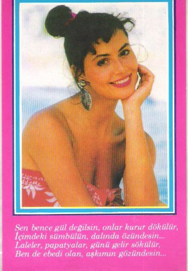 ARKASI YAZISIZ SEVGİLİYE GÖNDERİLEN GÜZEL SÖZLERLE KARTPOSTAL 