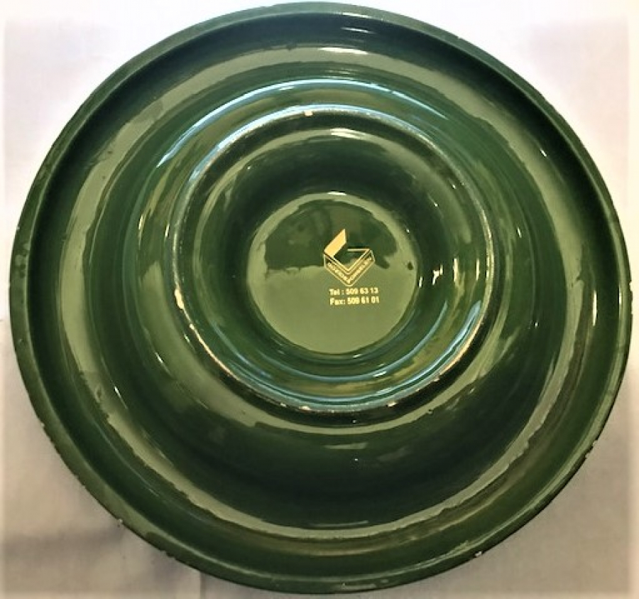 EFES LİGHT BİRA LAGER YEŞİL PORSELEN KÜLLÜK GUZİDE PORSELEN EFES PİLSEN  KÜLTABLASI