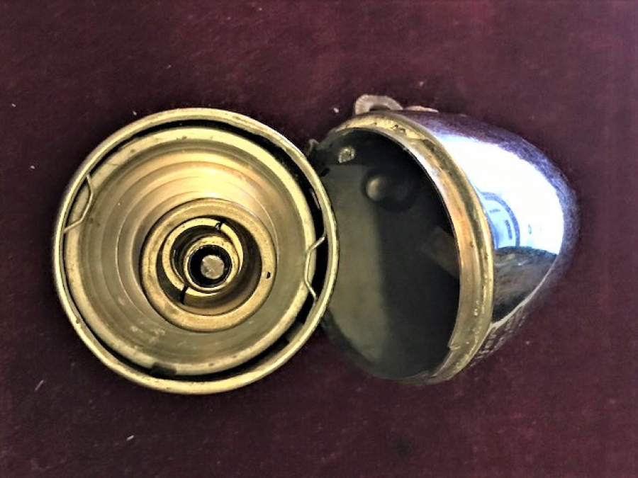 LUCİFER MADEİN SVİTZERLAND CH 4 LAMP KROM METAL BİSİKLET ÖN FAR UFAK BOYDA 