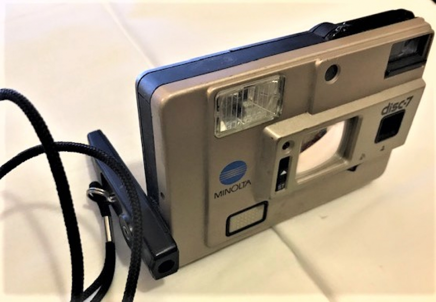 MINOLTA DISC-7 CAMERA JAPAN MALI FOTOGRAF MAKİNESİ