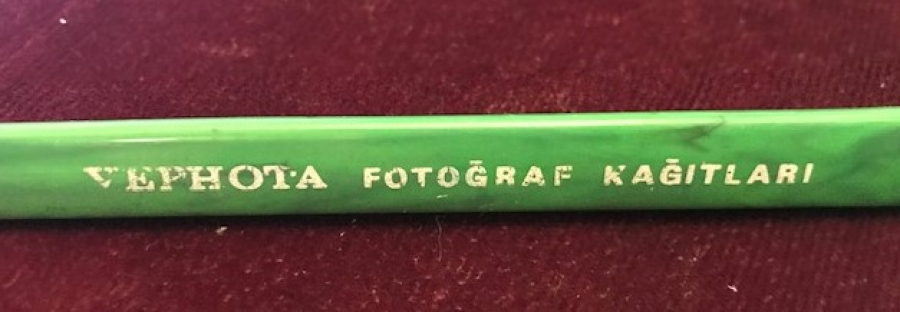 VEPHOTA FOTOĞRAF KAGIT REKLAMLI YESİL TUKENMEZ KALEM