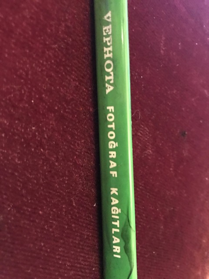 VEPHOTA FOTOĞRAF KAGIT REKLAMLI YESİL TUKENMEZ KALEM