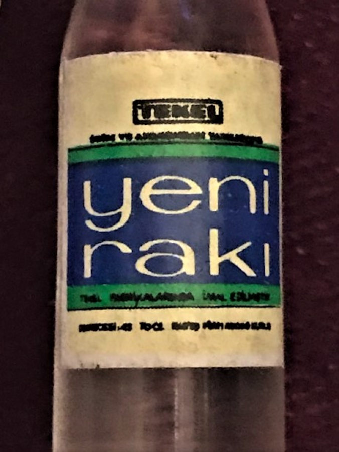 YENİ RAKI ŞİŞE FORMUNDA AKRILIK ANAHTARLIK