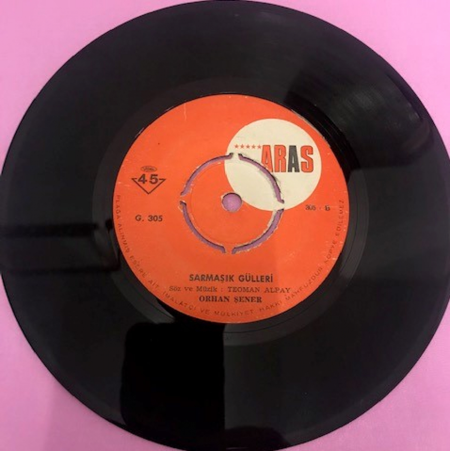 ORHAN ŞENER ŞAMAŞIK GÜLLERİ-YİTİRMİŞİM BENGÜLÜMÜ 45 LİK PLAK