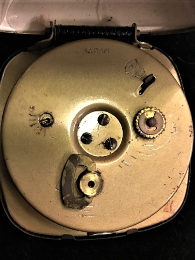 BAŞ UCU SAATİ ORJİNAL KUTUSUNDA JAPAN SEMCO ALARM 7 CM CAP