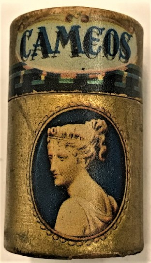 CAMEOS GOLDEN KARTON KİBRİT KUTUSU ALTIN UCLU 