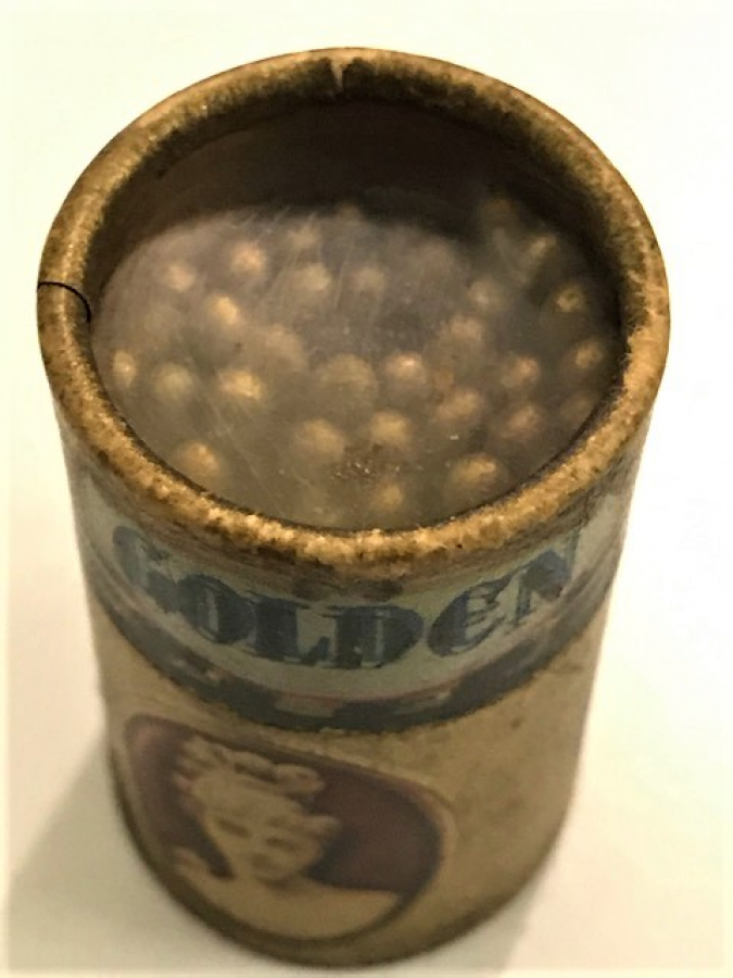 CAMEOS GOLDEN KARTON KİBRİT KUTUSU ALTIN UCLU 