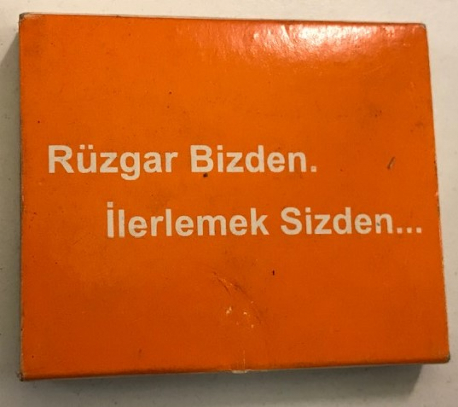 DENİZBANK İŞLETME BANKACILIGI REKLANLI KARTON KİBRİT