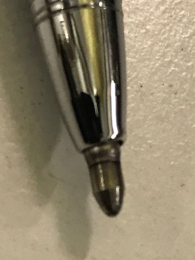 FİSHER SPACE UZAY MEKİGİ ARMALI TÜKENMEZ CELİK KROM METAL KALEM