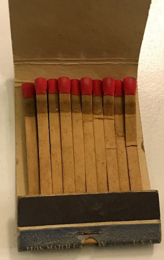 HEADQUARTERS ALLİED LAND FORCES SOUDHEASTERN EUROPA  İZMİR TÜRKEY KARTON KİBRİT