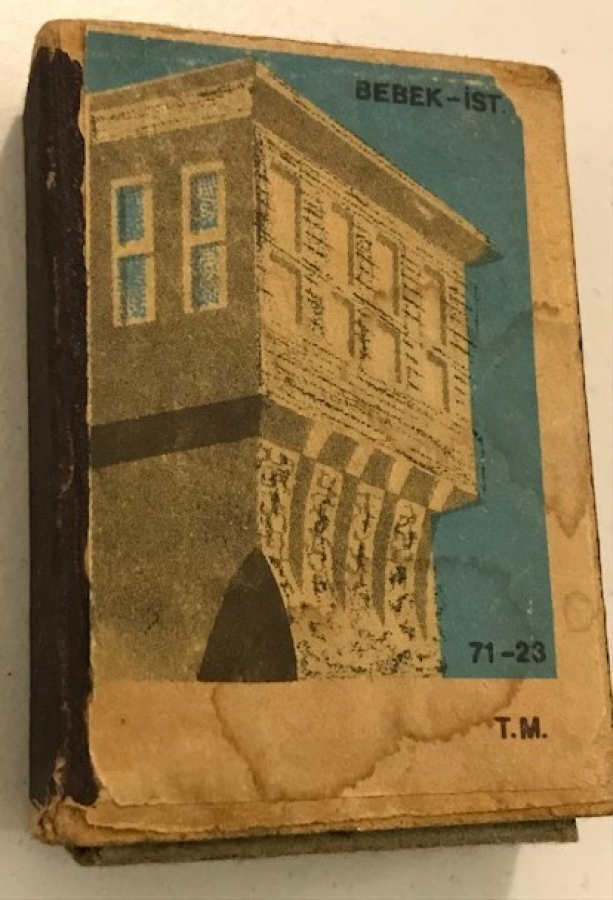 TURKAY 71-23 BEBEK İSTANBUL TEMALI KARTON KİBRİT KUTUSU 