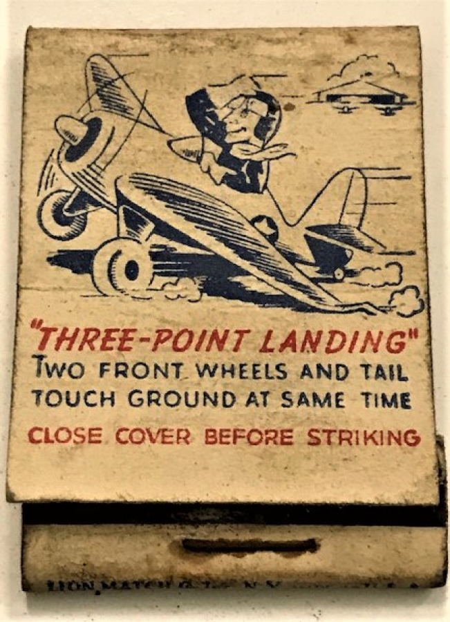 USA AMERİKAN GEM BLADES DENİZ HAVACILIK KARTON KİBRİT 