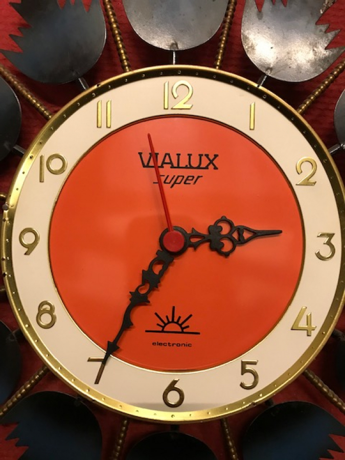 DUVAR SAATİ VIALUX SUPER ELECTRONİC 34 CM CAPINDA