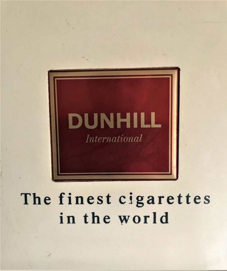 DUNHILL İNTERNATİONAL QUARTZ DUVAR SAATİ 22160 Garaj antik