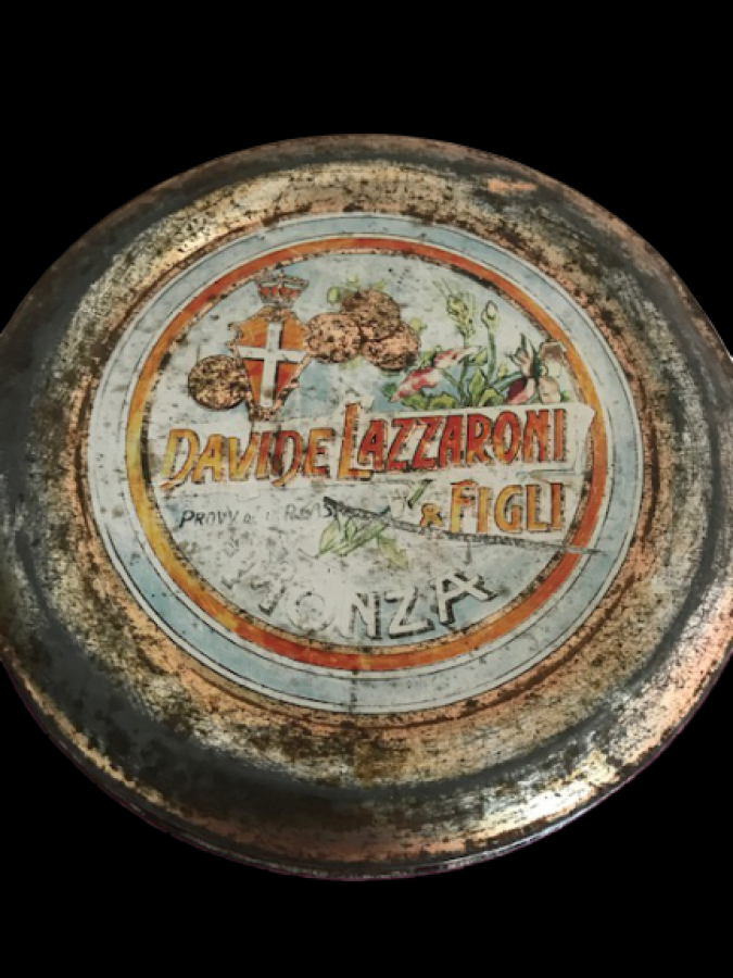 TENEKE KAPAKLI SİLİNDİR KUTU İTALYAN DAVİDE LAZZARONİ